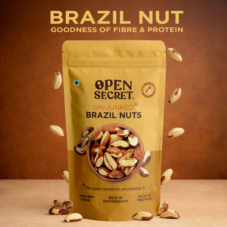 Open Secret Brazil Nuts | High In Fiber | Rich in Protein
