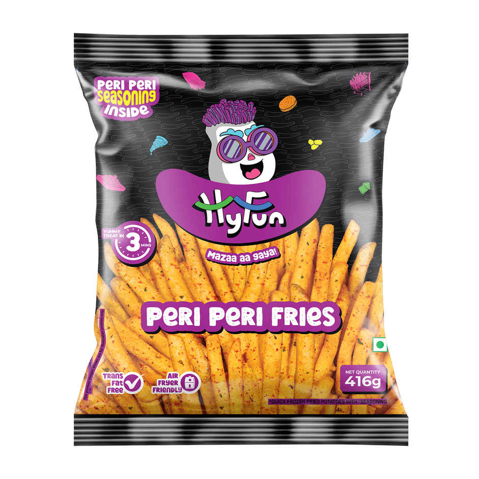 HyFun Peri Peri French Fries, Hot & Spicy | Frozen