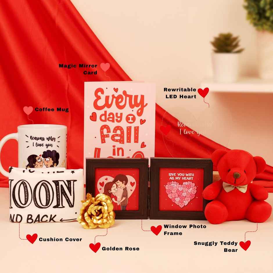 Surprise Glitter Gift Hamper with Unique Assorted Items | Ideal for Gifting | Oye Happy