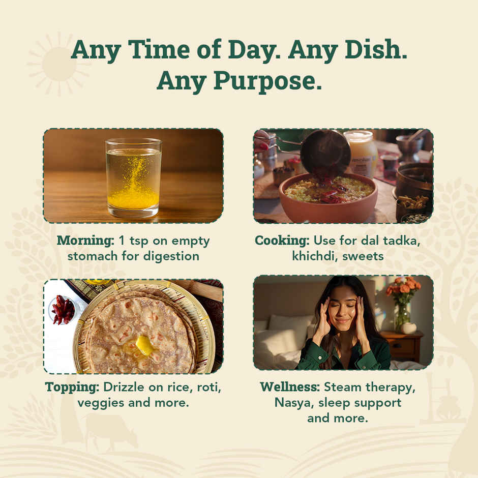 Anveshan A2 Desi Cow Ghee | Pure & Traditional