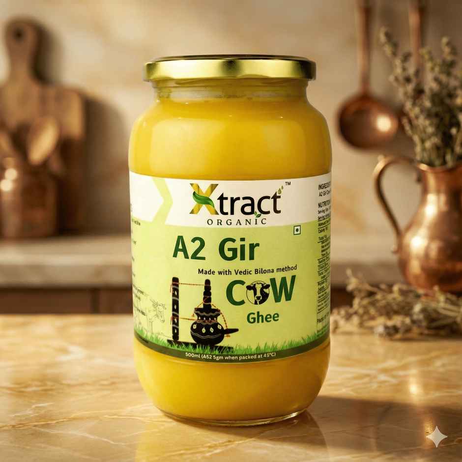 Xtract Organic A2 Gir Cow ghee