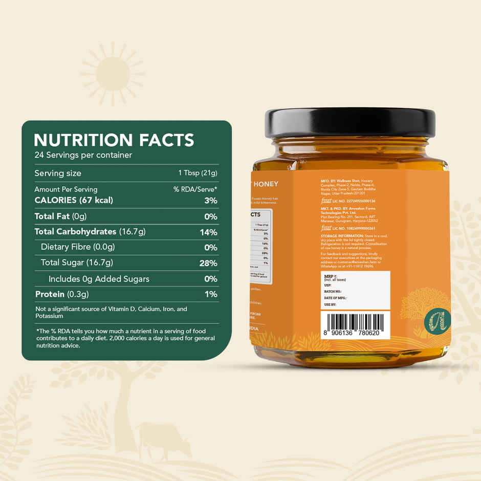 Anveshan Raw Wild Forest Honey