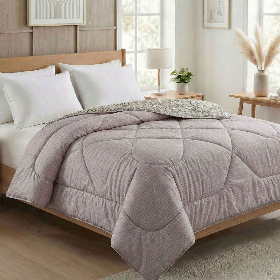 Dream Living Printed Reversible Double Bed AC Comforter 220 x 230 cm