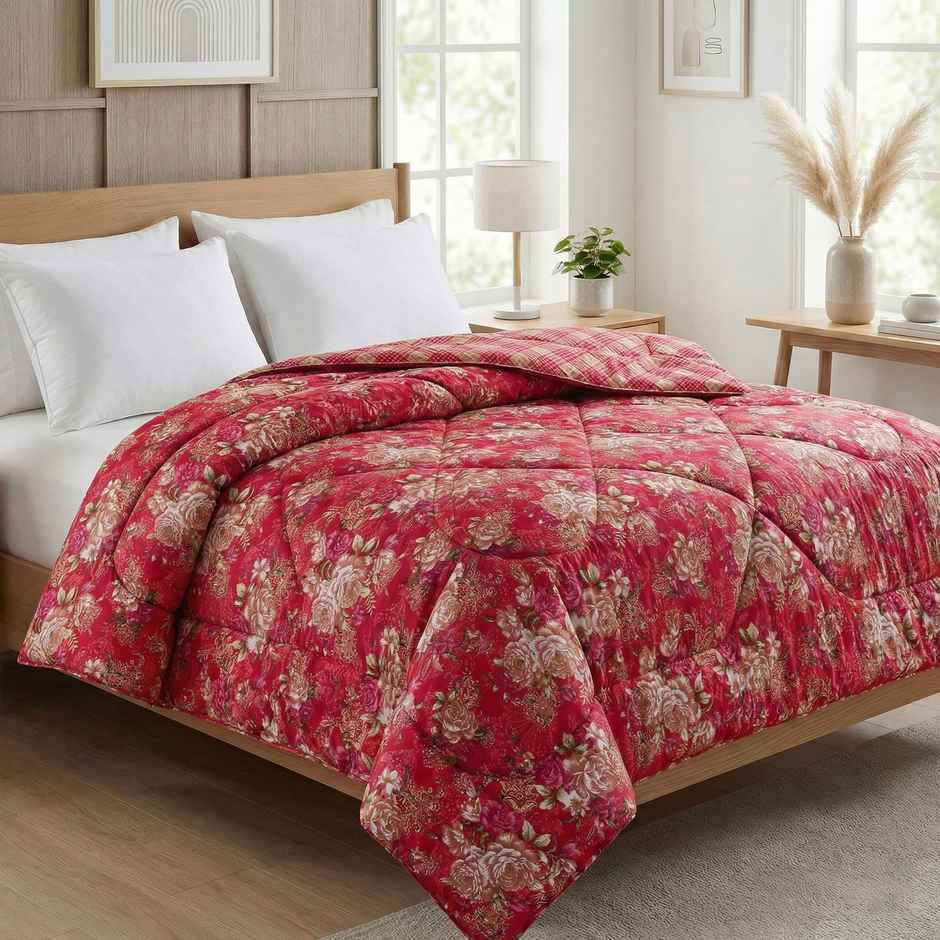 Dream Living Printed Reversible Double Bed AC Comforter 220 x 230 cm