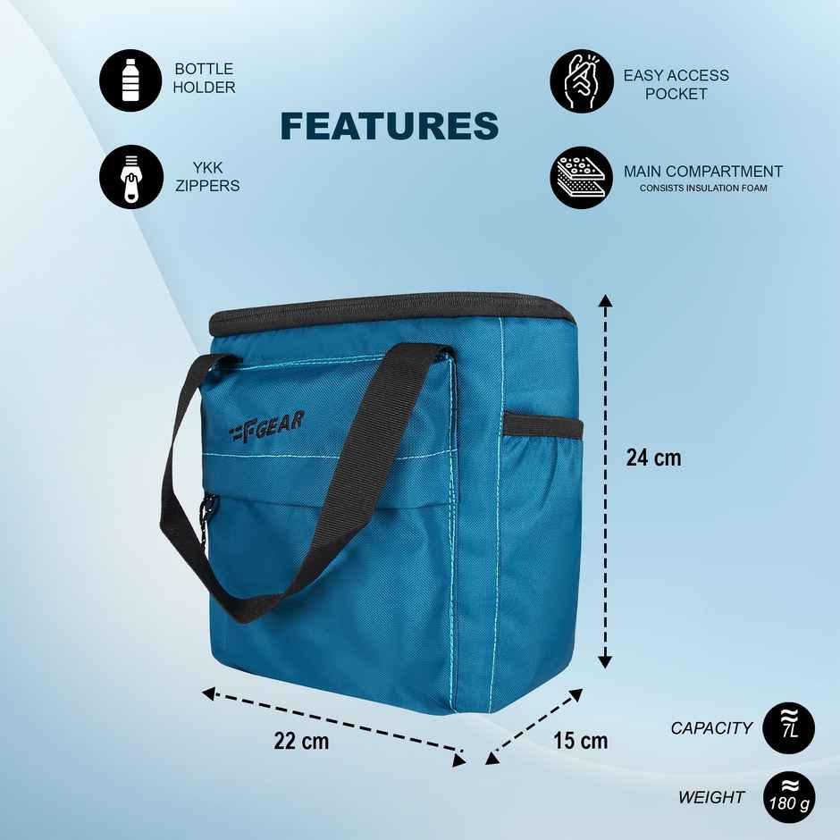 F Gear Hoover | Marine Blue lunch Bag