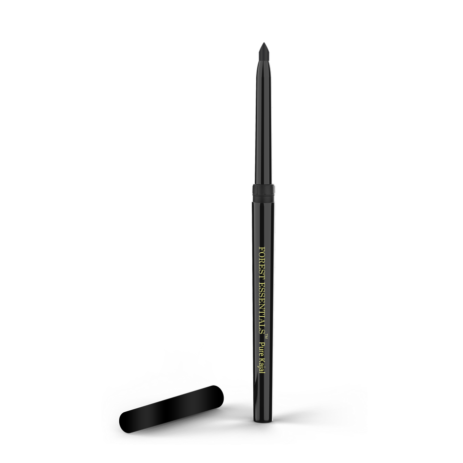 Forest Essentials Pure Gulaab Khaas Kajal | Charcoal Black