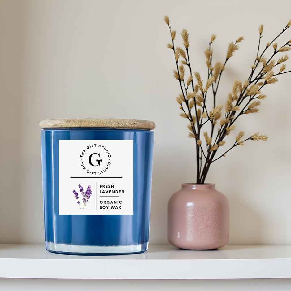The Gift Studio Midnight Blue Candle