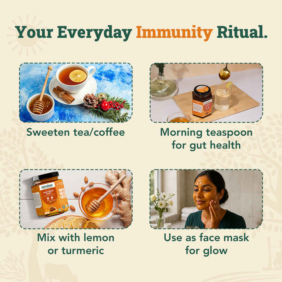 Anveshan Raw Wild Forest Honey