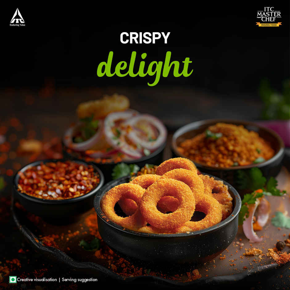 ITC Master Chef Crispy Onion Rings | 15 pieces
