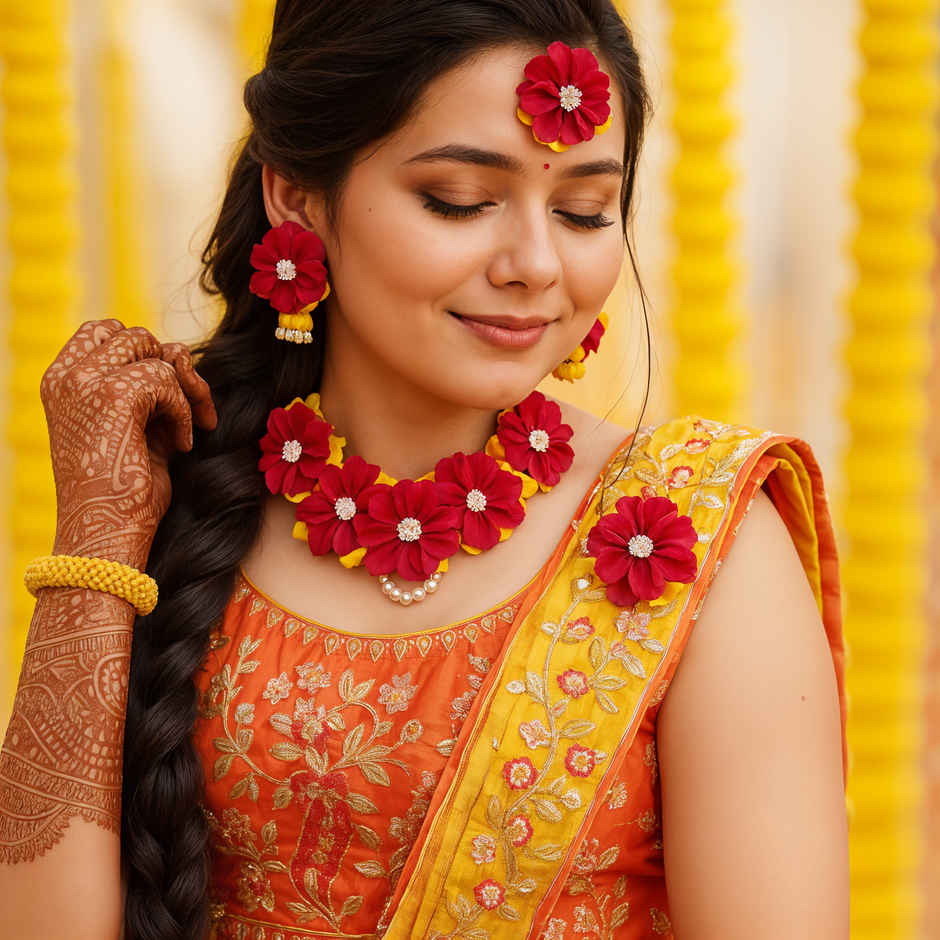 Designer Traditional Jewellery Set - Complete Ethnic Accessories Pack | Oye Happy