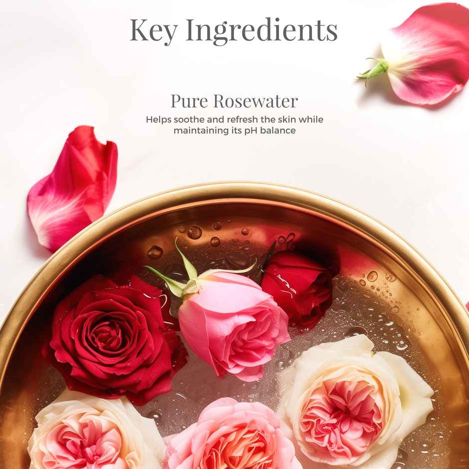 Forest Essentials Facial Tonic Mist Pure Rosewater | Travel Size Hydrating Toner