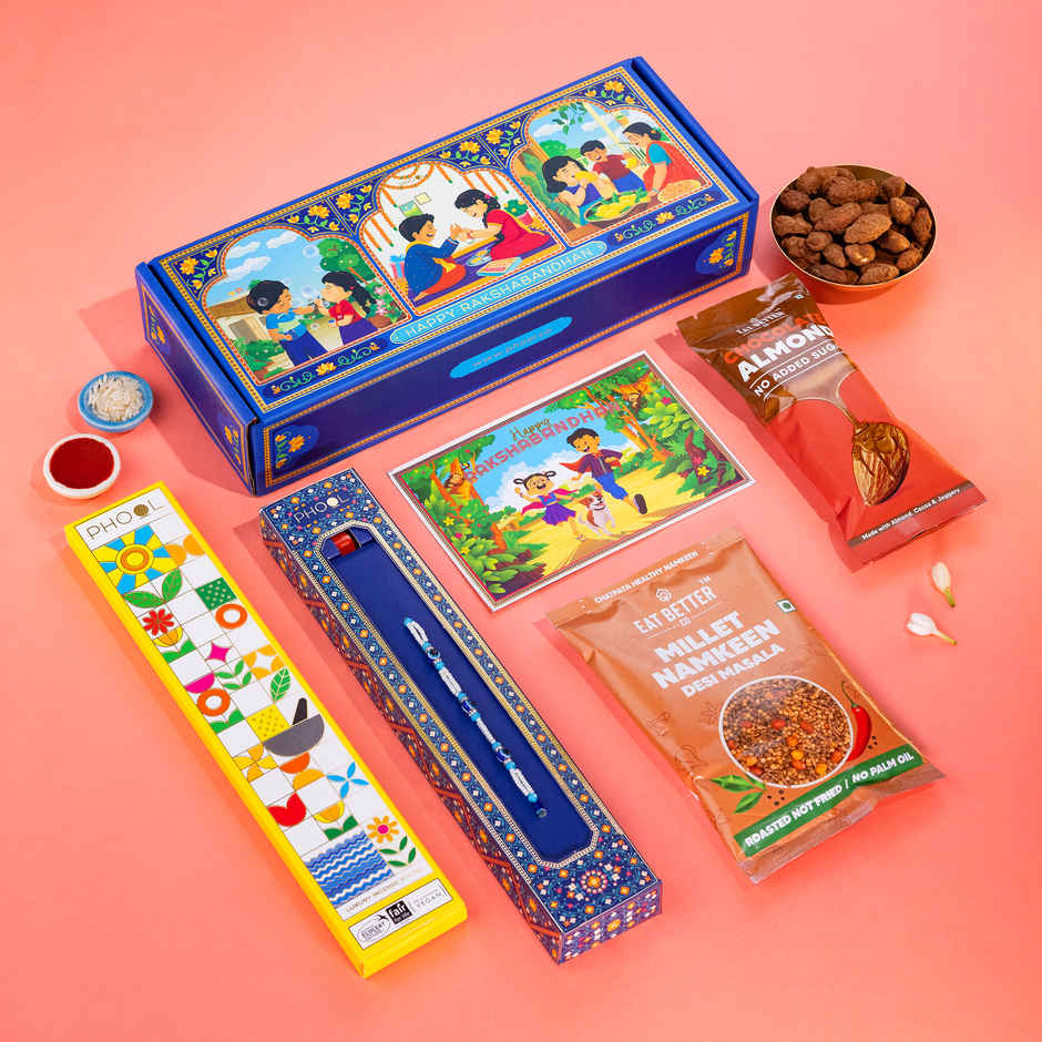 Phool Bandhan Rakhi Gift Box - Thoughtful Pack