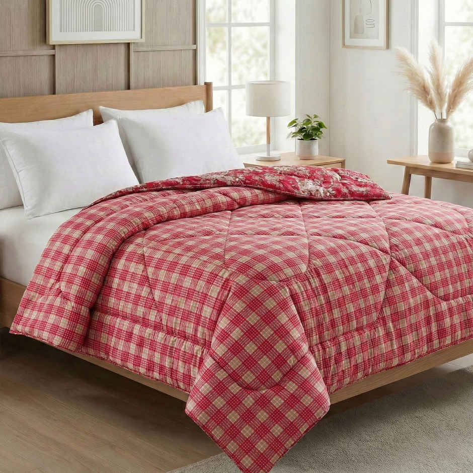 Dream Living Printed Reversible Double Bed AC Comforter 220 x 230 cm