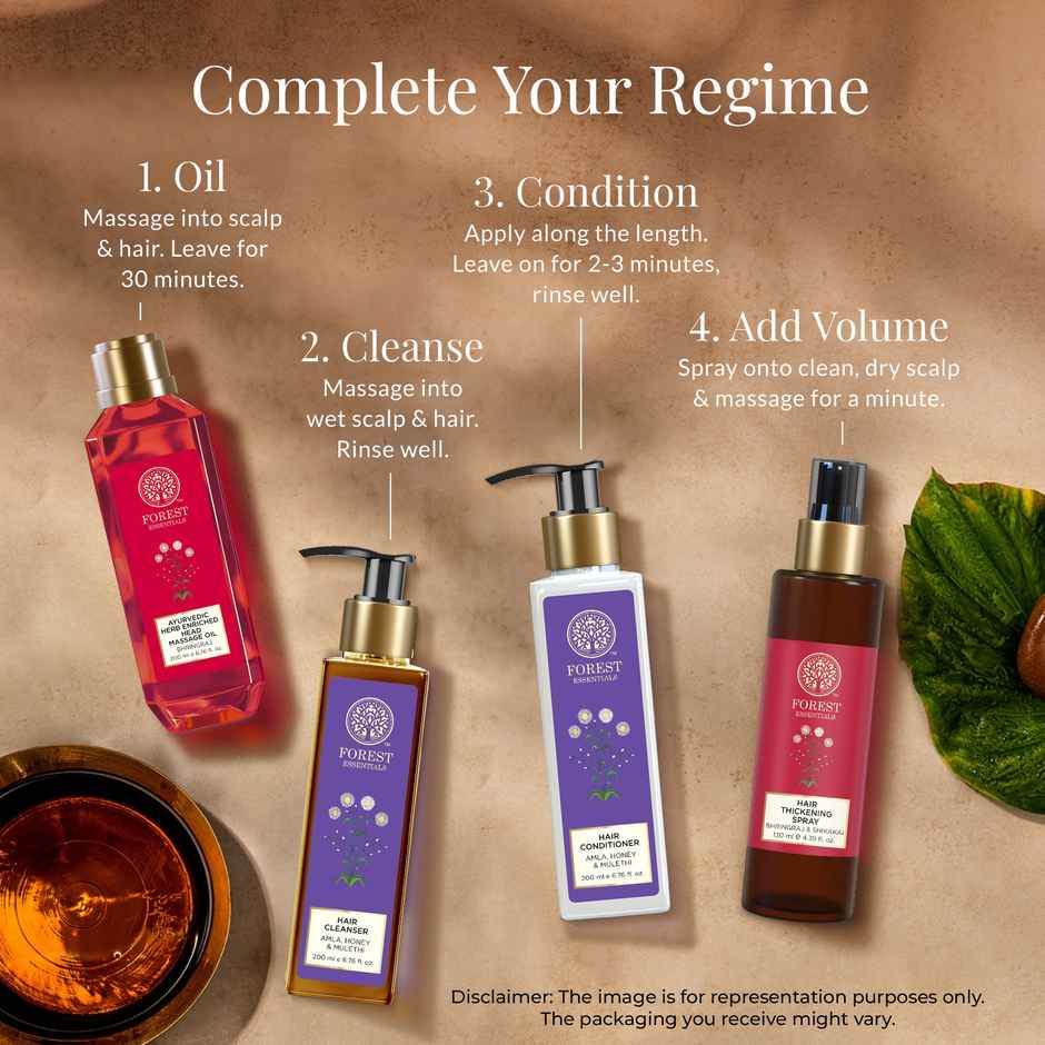 Forest Essentials Head Massage Oil Bhringraj | Travel Size Hair Oil for Hair Growth