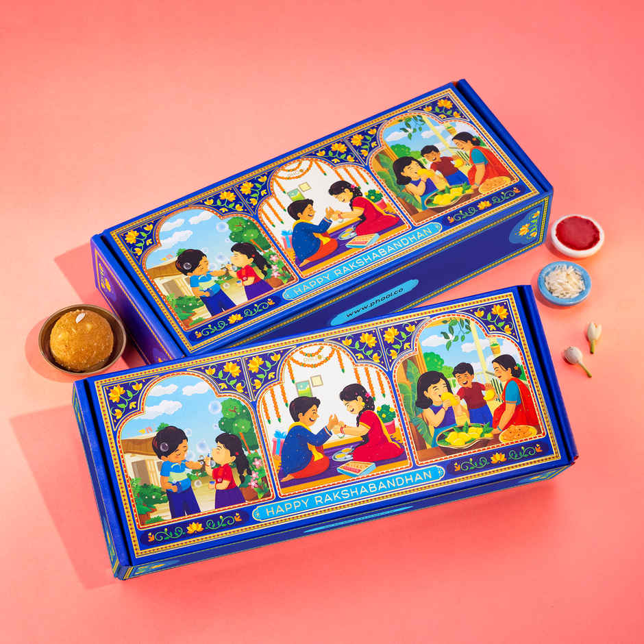 Phool Bandhan Rakhi Gift Box - Thoughtful Pack