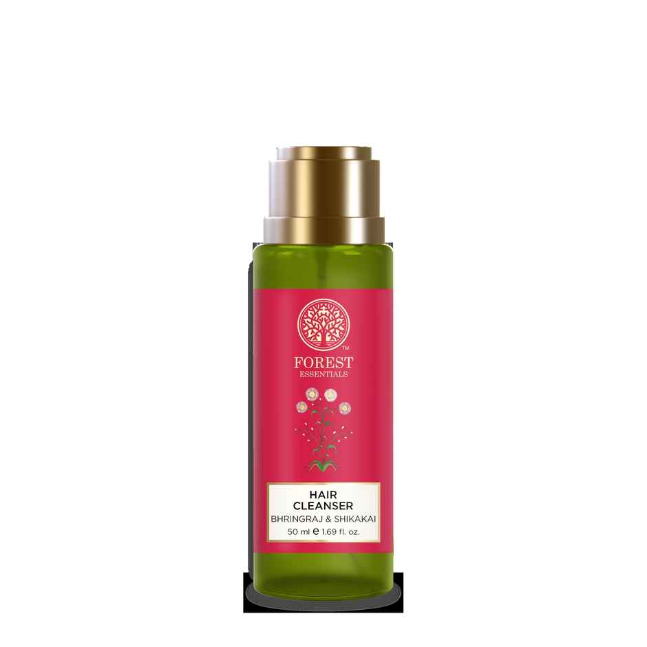 Forest Essentials Hair Cleanser Bhringraj & Shikakai | Travel Size Strengthening Shampoo