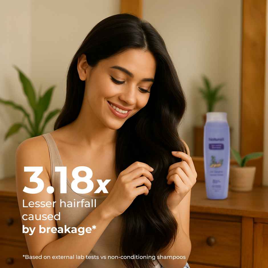 Naturali Anti-Hairfall Shampoo with Rosemary Hairfall Control Shampoo|Sulphate free shampoo