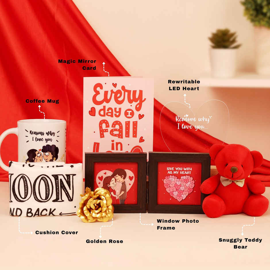 Surprise Glitter Gift Hamper with Unique Assorted Items | Ideal for Gifting | Oye Happy