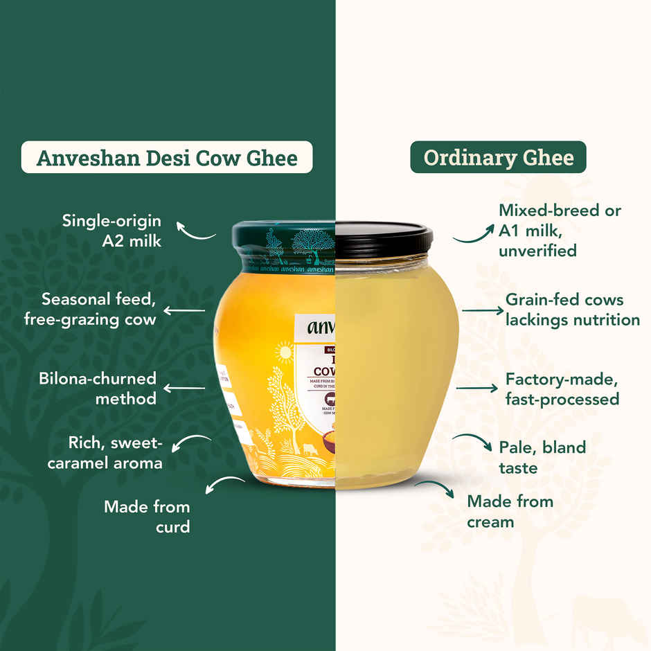Anveshan A2 Desi Cow Ghee