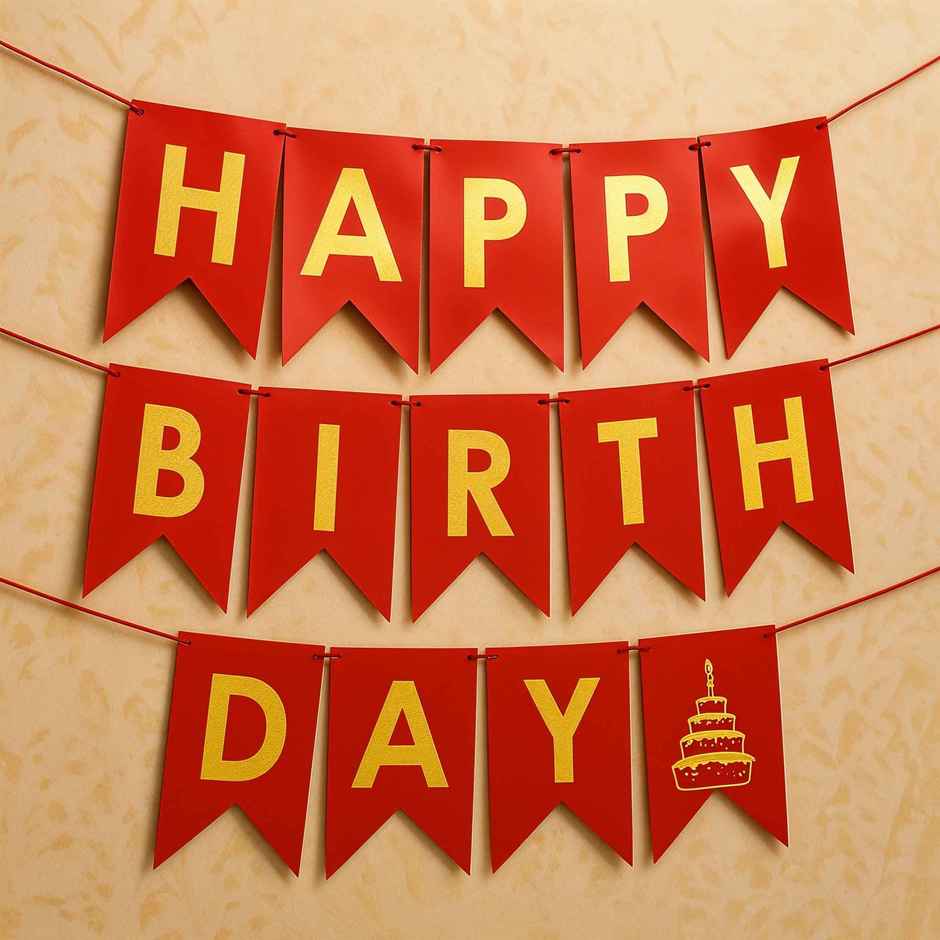 Happy Birthday Foil Banner | Propcon