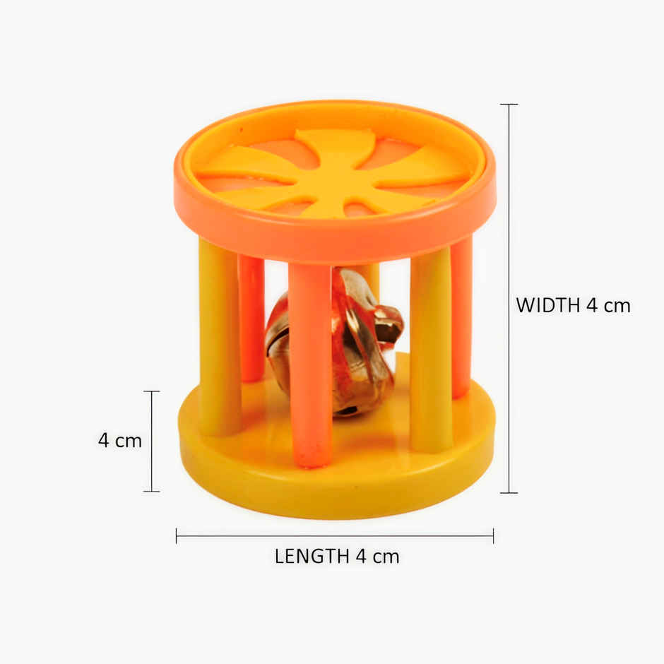 Super Pet Bell Dumble Cat Toy | Yellow