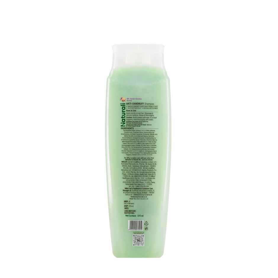 Naturali Anti-Dandruff Shampoo|Hemp, Sage & Salicylic Acid|For Men & Women|Sulphate free