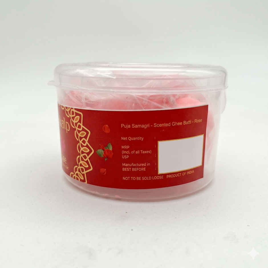 Sankalp Wick For Diya Scented Ghee Batti - ROSE