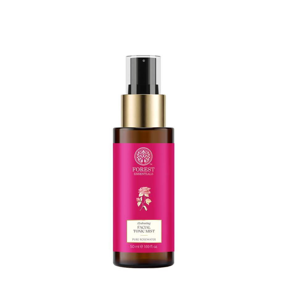 Forest Essentials Facial Tonic Mist Pure Rosewater | Travel Size Hydrating Toner