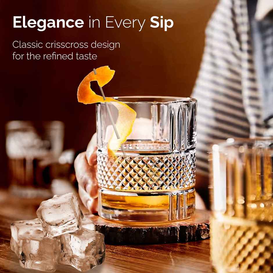 Elegant Whiskey Glass | 325 ml | Agaro