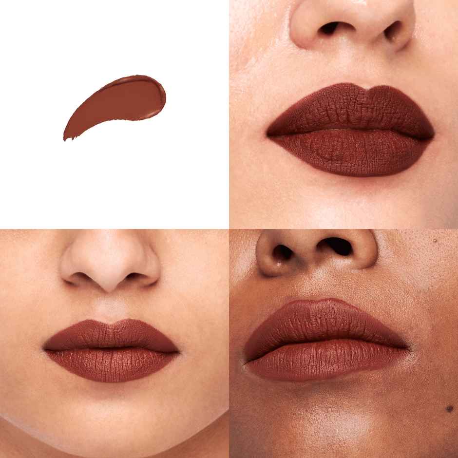 LoveChild Masaba Liquid Lipstick Hukum | Brown | Game On! Mad | Matte | 8 Hrs Stay & Transfer Proof