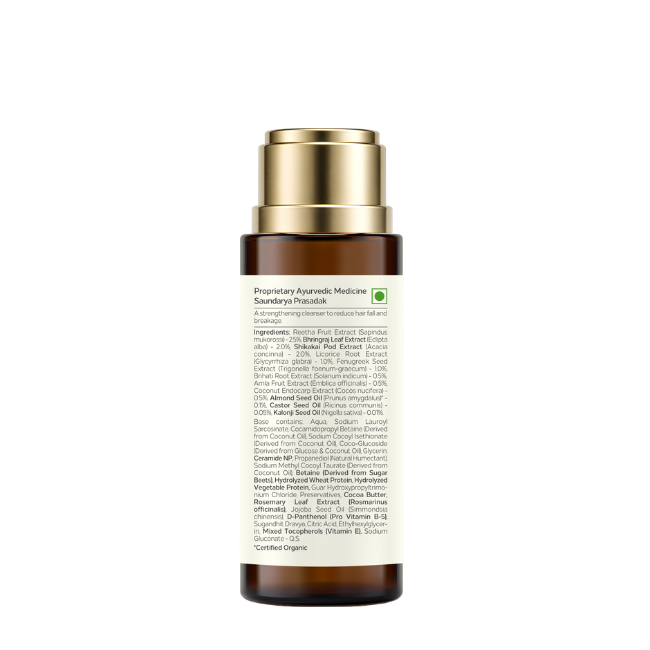 Forest Essentials Hair Cleanser Bhringraj & Shikakai | Travel Size Strengthening Shampoo