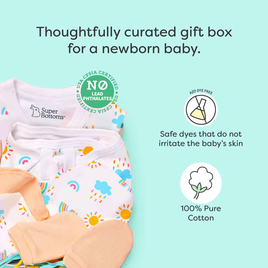 Super Bottoms Newborn Gift Set | 0 to 3 Months