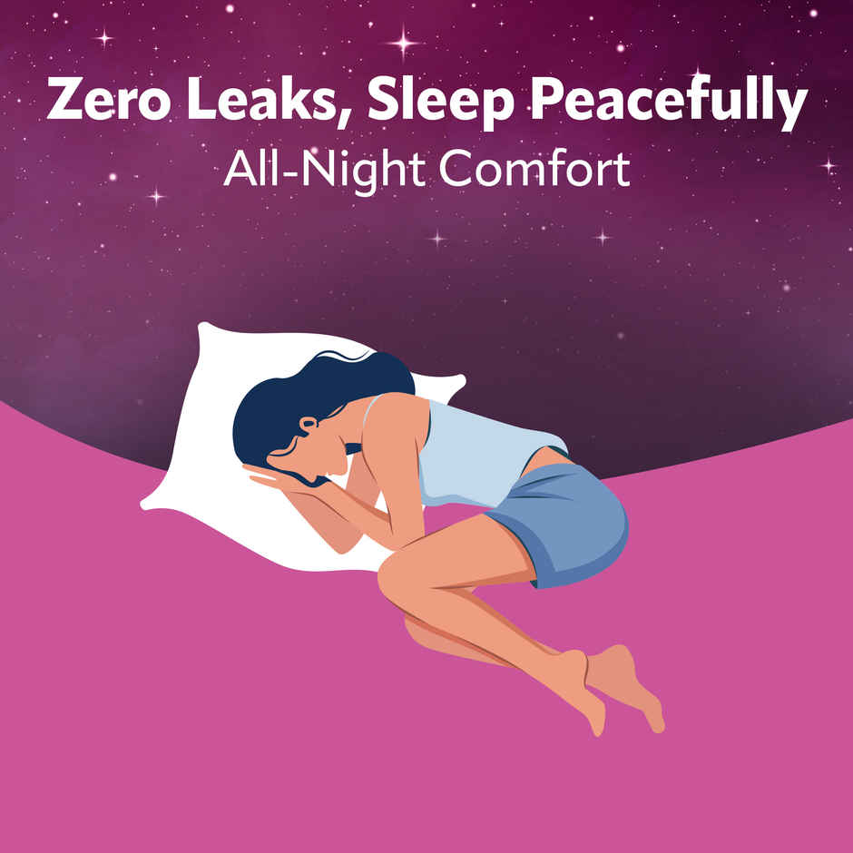 Evereve Comfort Nights Sanitary Pads 2XL | 360mm 60 Longer