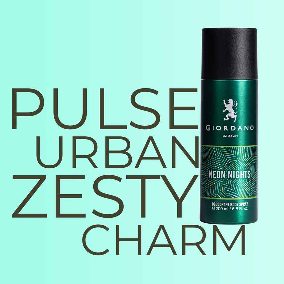 Giordano Neon Nights Deodorant Spray