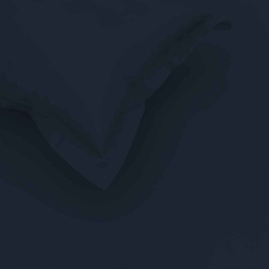 Himeya Exclusive 150 TC Cotton Double Bedsheet Set | Classic Navy
