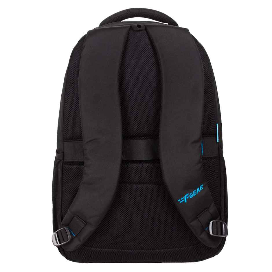 F Gear Unisex Solid Polyester 30 L Laptop Backpack | Black - One Size