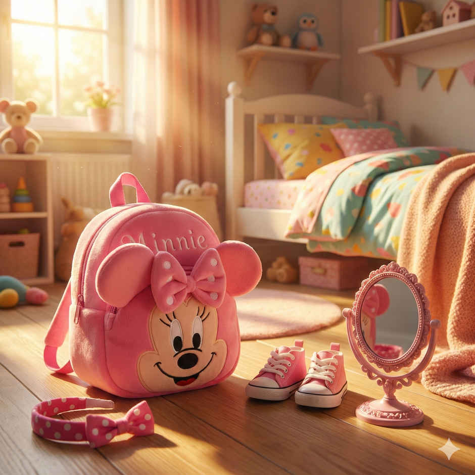 Kidara Minnie Toddler Backpack Pink