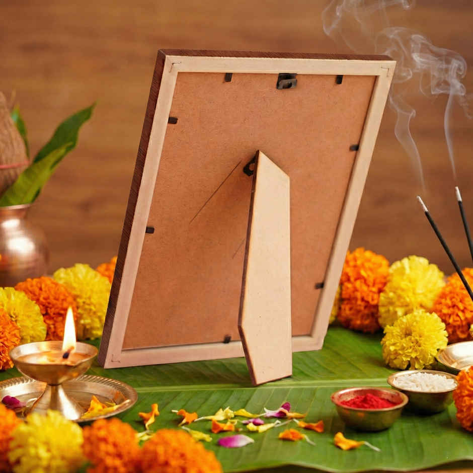 Sherawali Mata Deity Photo Frame | 22 x 17 cm | ServDharm