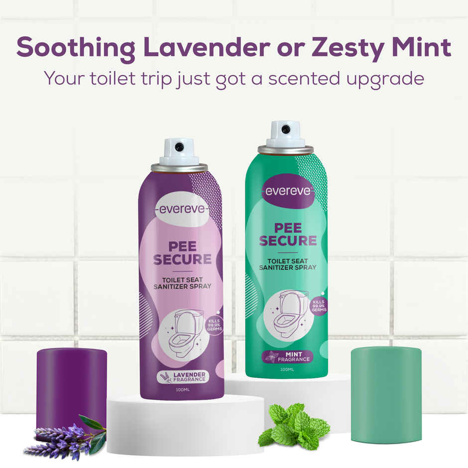 Evereve Toilet Seat Sanitizer | Lavender & Mint