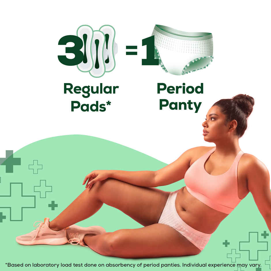Evereve Anti Bacteria Period Panty for Girls & Women | M - L