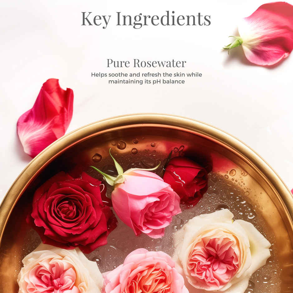 Forest Essentials Facial Tonic Mist Pure Rosewater | Travel Size Hydrating Toner