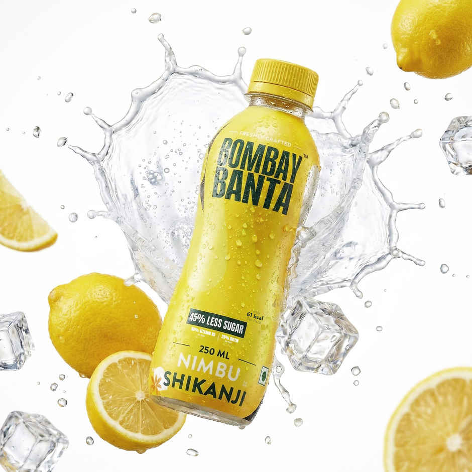 Bombay Banta Nimbu Shikanji | Low Sugar Combo