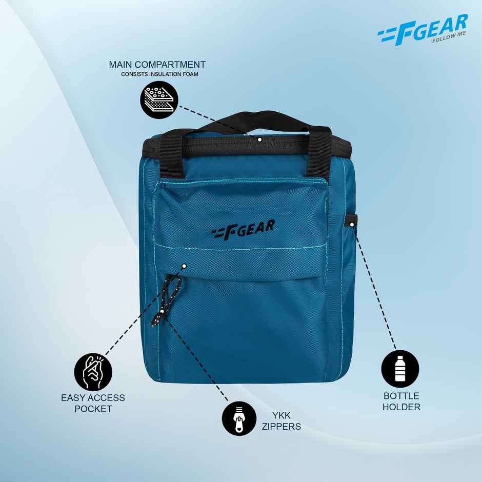 F Gear Hoover | Marine Blue lunch Bag