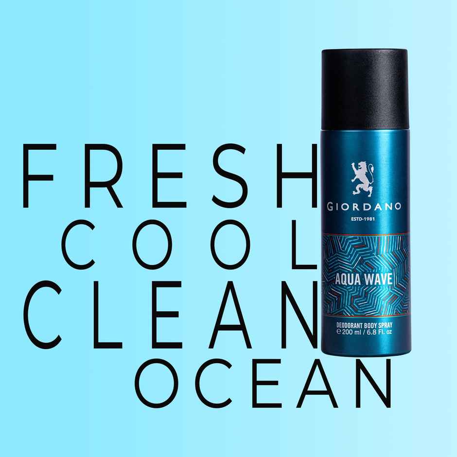 Giordano Aqua Wave Deodorant Spray
