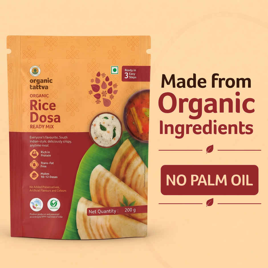 Organic Tattva Rice Dosa Ready Mix