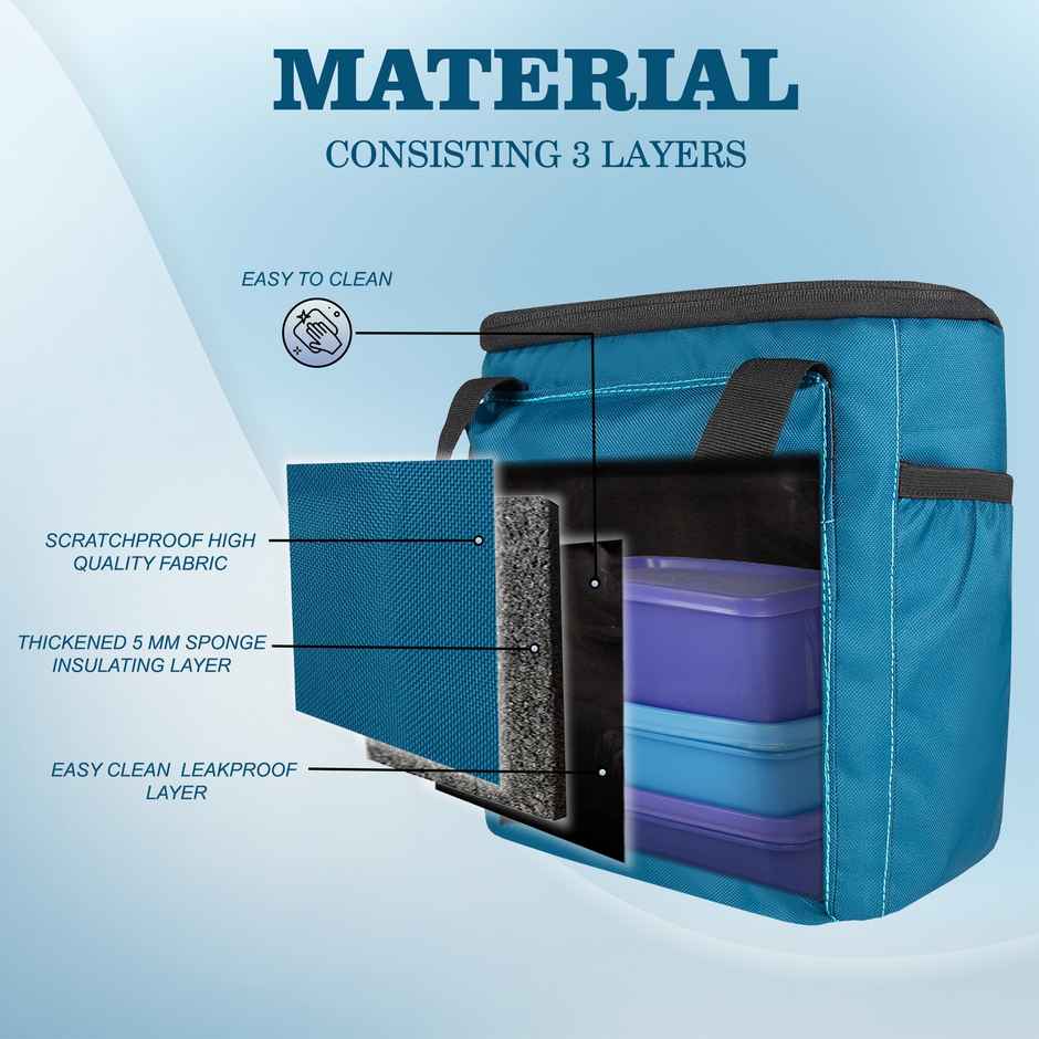 F Gear Hoover | Marine Blue lunch Bag