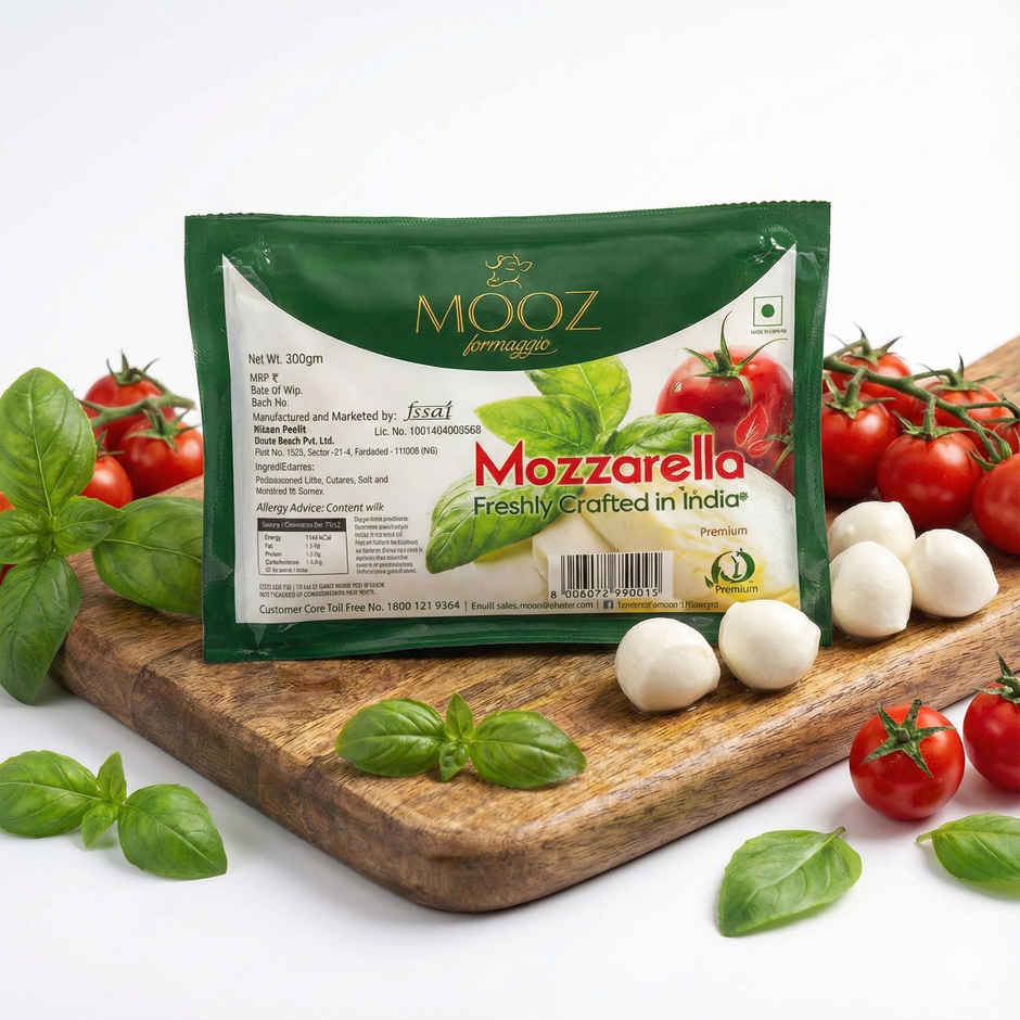Mooz Mozzarella Pizza Cheese | Pure Milk | Safe For Kids