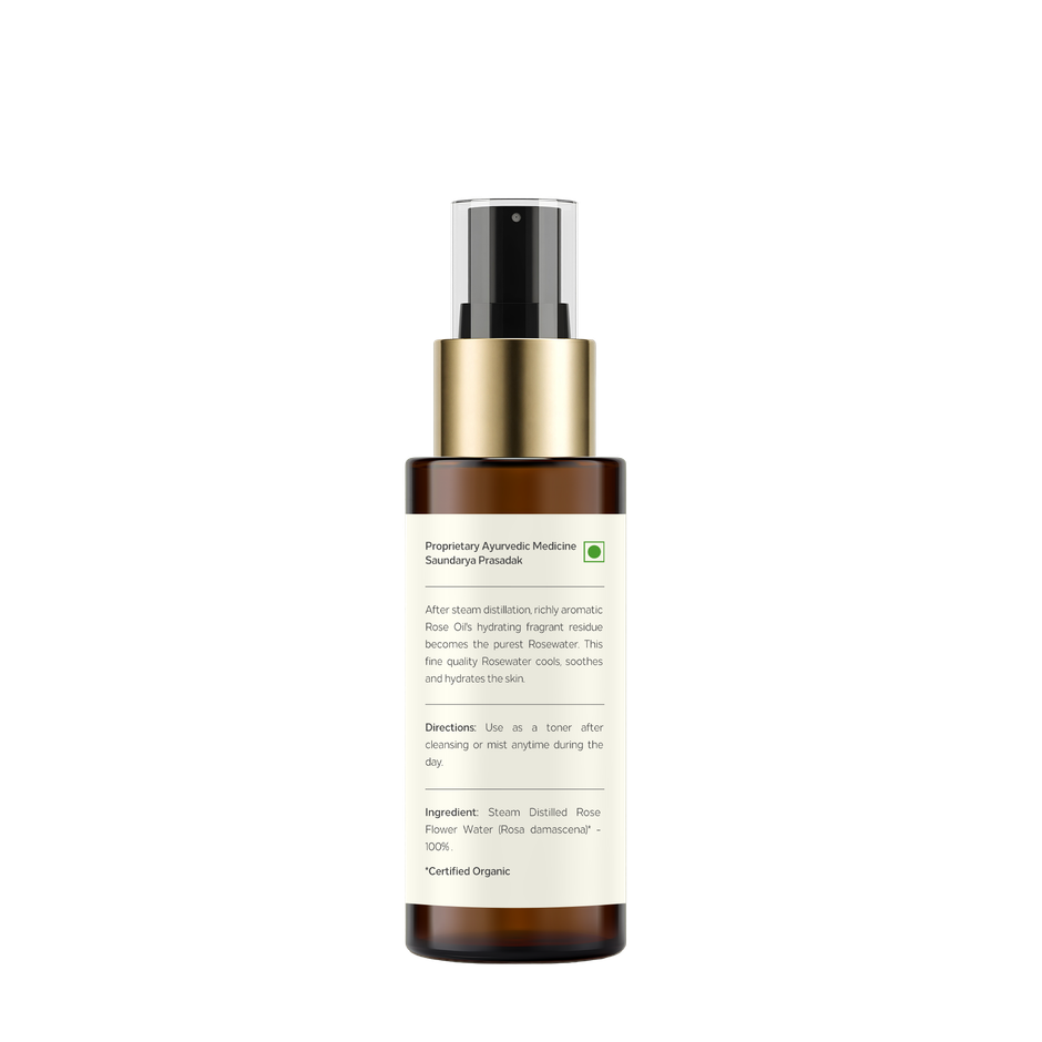 Forest Essentials Facial Tonic Mist Pure Rosewater | Travel Size Hydrating Toner