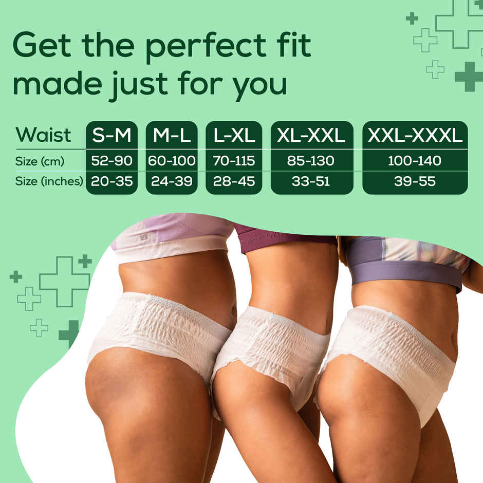 Evereve Anti Bacteria Period Panty for Girls & Women | XL - XXL