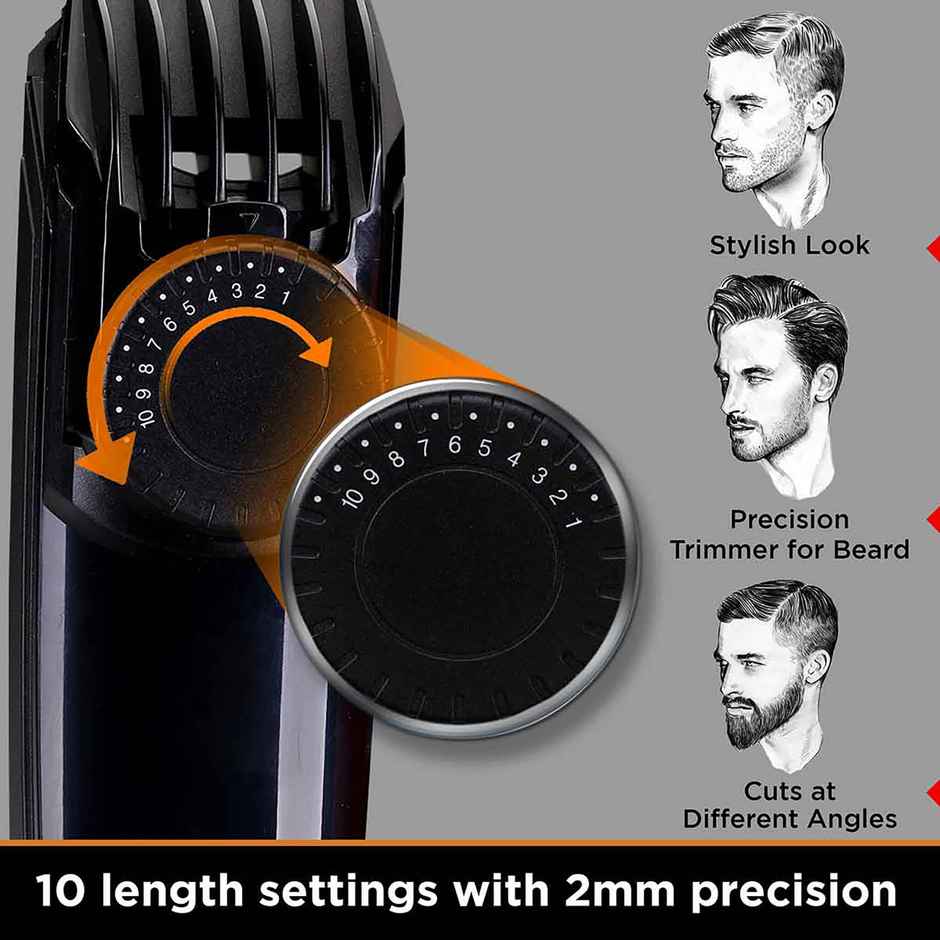 Agaro Mg-4760 4 In 1 Multi Grooming And Trimmer Kit | Black